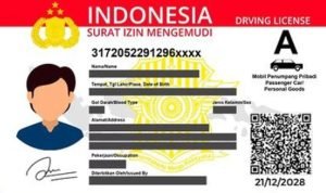 SIM Indonesia Model Baru Bisa Dipakai di Luar Negeri